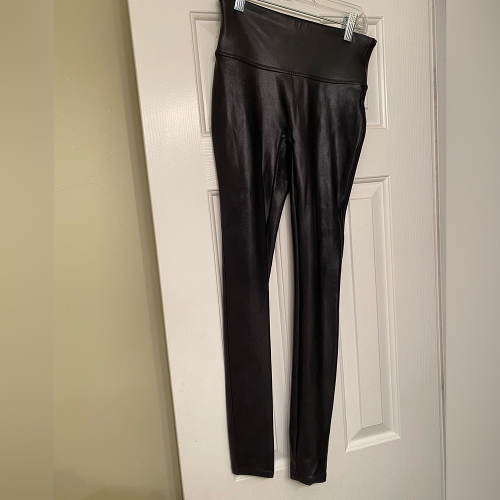 Spanx - Great condition faux leather leggings